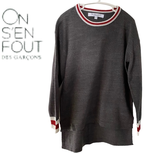 🫐3/$20 EN S’EN FOUT DES GARÇONS Girls Tunic Sweater Size 5 - Picture 1 of 6